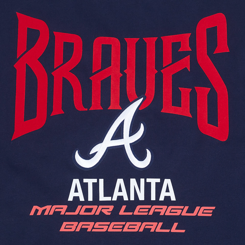 MLB ATLANTA BRAVES CITY TOUR 2.0 MEN'S CJ DROP SHOULDER TOP (MIDNIGHT NAVY)