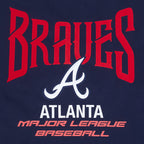 MLB ATLANTA BRAVES CITY TOUR 2.0 MEN'S CJ DROP SHOULDER TOP (MIDNIGHT NAVY)