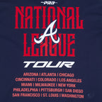 MLB ATLANTA BRAVES CITY TOUR 2.0 MEN'S CJ DROP SHOULDER TOP (MIDNIGHT NAVY)