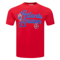 MLB ATLANTA BRAVES SOUVENIR HAUT EN JERSEY SIMPLE POUR HOMME (ROUGE)