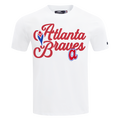 MLB ATLANTA BRAVES SOUVENIR MEN'S SJ TOP (WHITE)