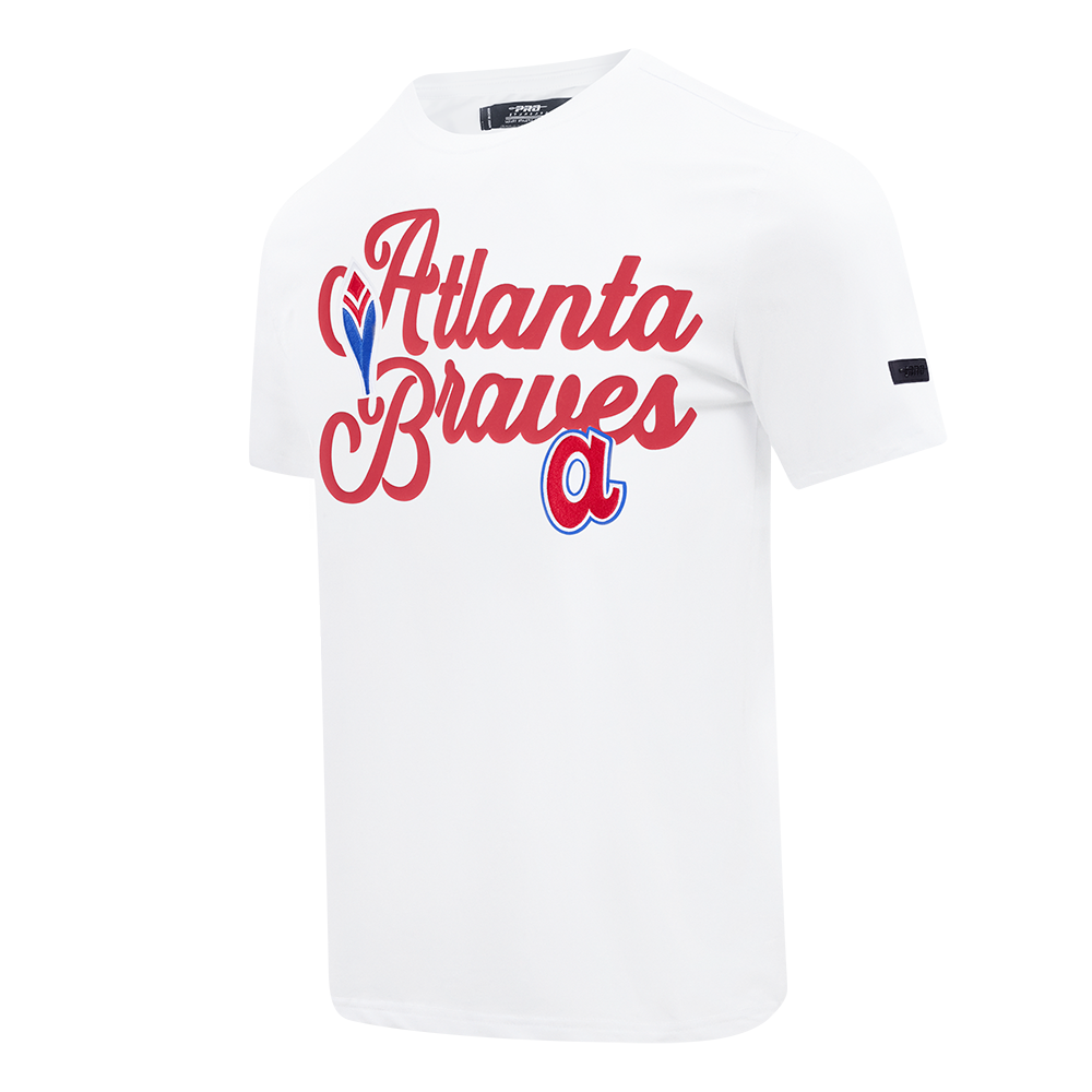 MLB ATLANTA BRAVES SOUVENIR HAUT EN JERSEY SIMPLE POUR HOMME (BLANC)