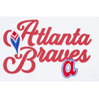 MLB ATLANTA BRAVES SOUVENIR MEN'S SJ TOP (WHITE)