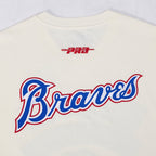 MLB ATLANTA BRAVES BEST OF MEN'S CJ DROP SHOULDER TOP (EGGSHELL)