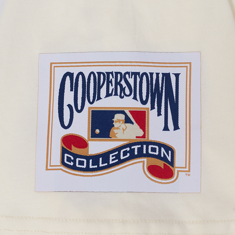 MLB ATLANTA BRAVES BEST OF MEN'S CJ DROP SHOULDER TOP (EGGSHELL)