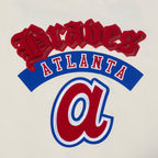 MLB ATLANTA BRAVES BEST OF MEN'S CJ DROP SHOULDER TOP (EGGSHELL)