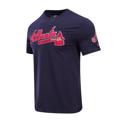 MLB ATLANTA BRAVES CLASSIC CHENILLE MEN'S TOP (MIDNIGHT NAVY)