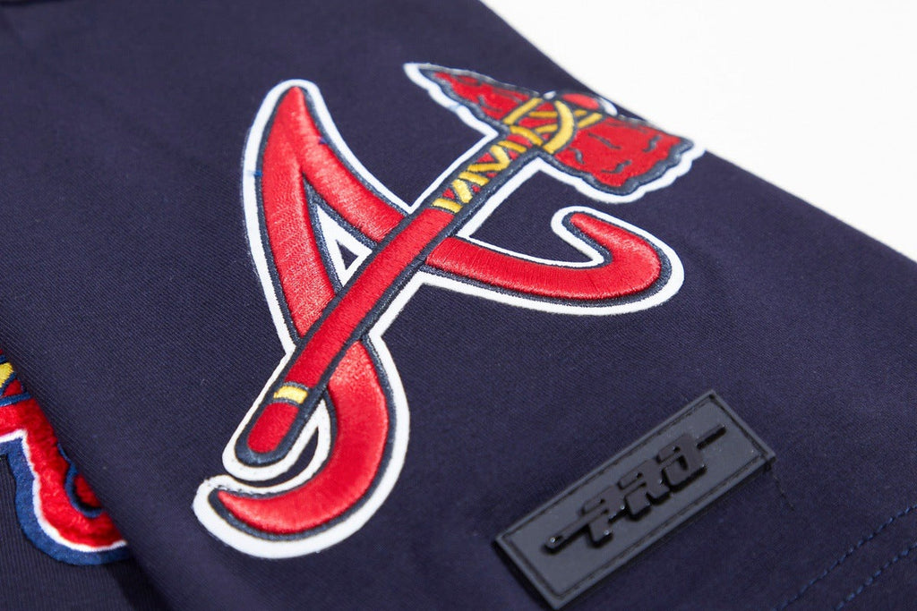 MLB ATLANTA BRAVES CLASSIC CHENILLE MEN'S TOP (MIDNIGHT NAVY)