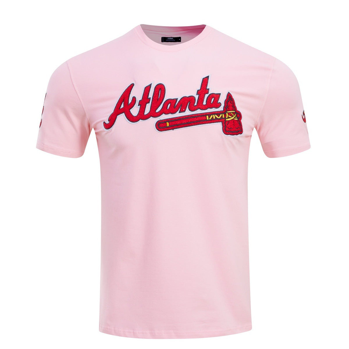 MLB ATLANTA BRAVES CLASSIC CHENILLE HAUT POUR HOMME (ROSE)