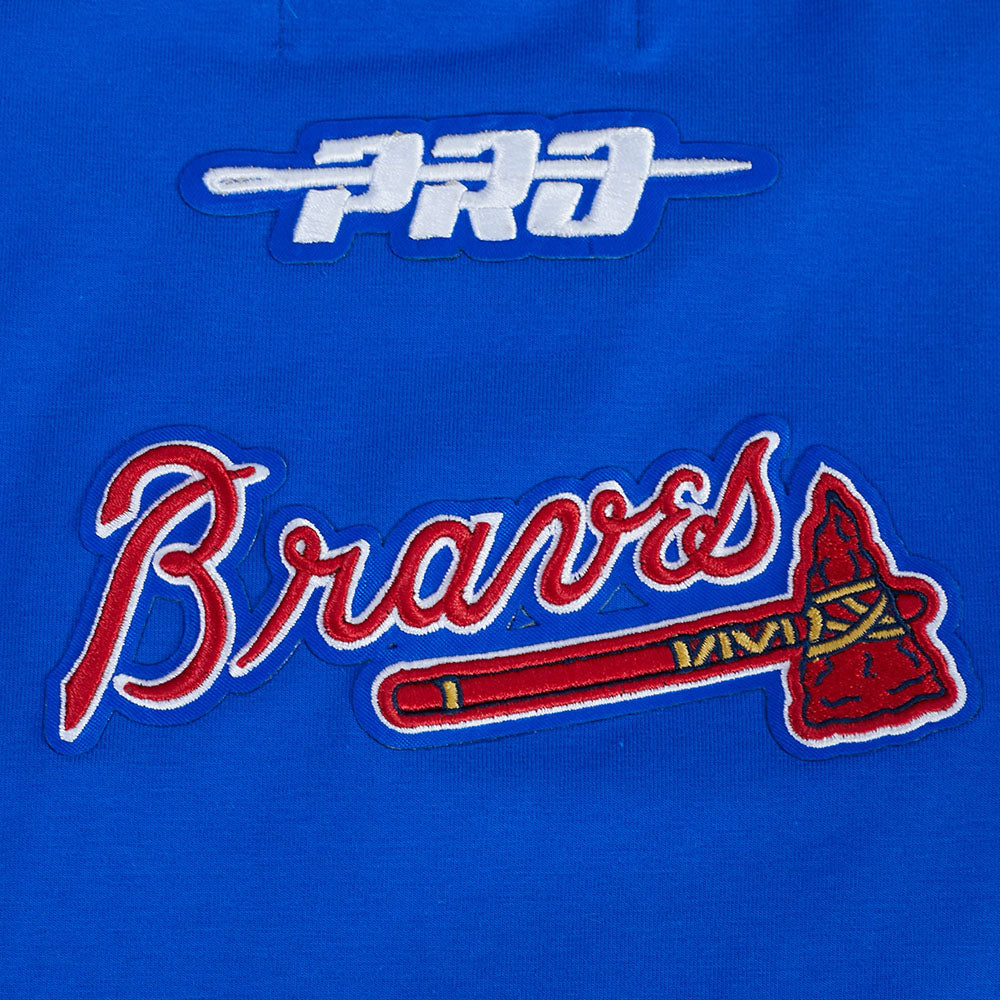 MLB ATLANTA BRAVES CITY ARCH HAUT EN JERSEY SIMPLE POUR HOMME (BLEU ROYAL)