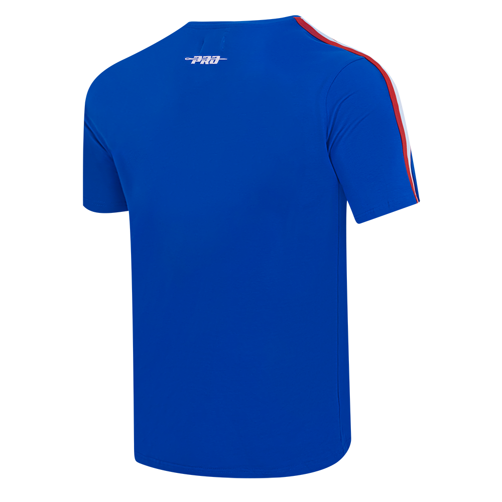 MLB ATLANTA BRAVES RETRO CLASSICS HAUT POUR HOMME (BLEU ROYAL/ROUGE)