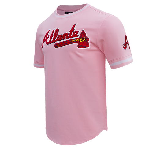 MLB ATLANTA BRAVES CLASSIC CHENILLE MEN'S TOP (PINK)