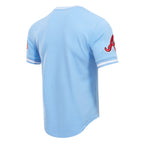 MLB ATLANTA BRAVES CLASSIC CHENILLE MEN'S TOP (UNIVERSITY BLUE)