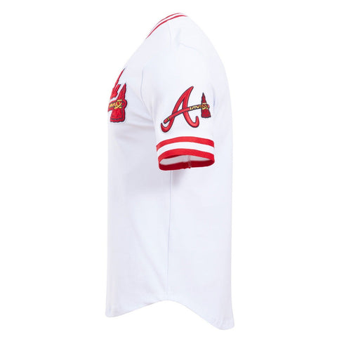 MLB ATLANTA BRAVES CLASSIC CHENILLE MEN'S TOP (WHITE)