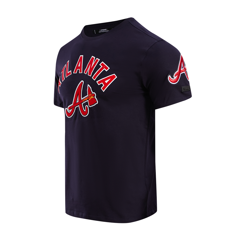 MLB ATLANTA BRAVES CLASSIC BRISTLE HAUT POUR HOMME (MARINE MINUIT)
