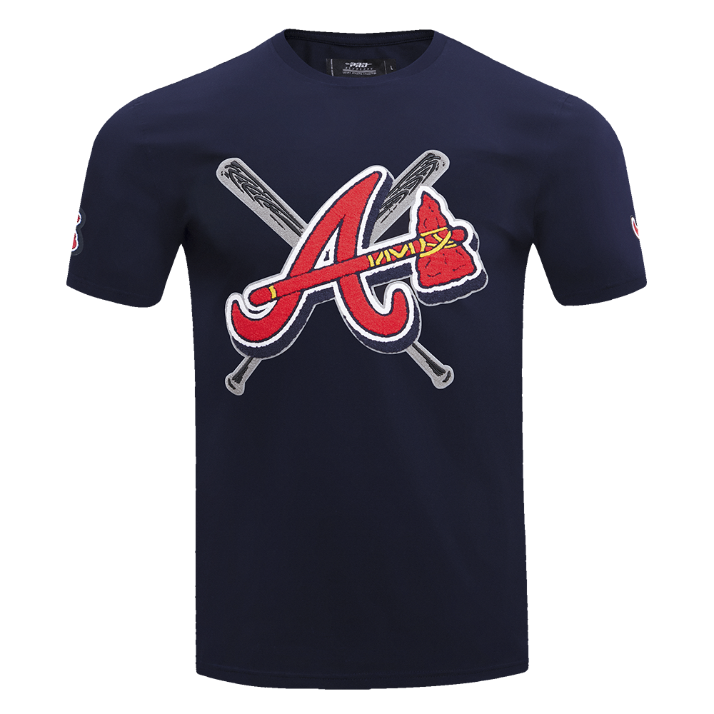 MLB ATLANTA BRAVES MASH UP MEN'S SJ TOP (MIDNIGHT NAVY)