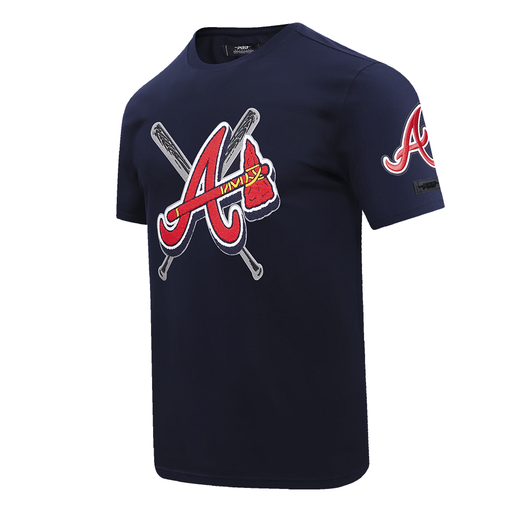 MLB ATLANTA BRAVES MASH UP MEN'S SJ TOP (MIDNIGHT NAVY)