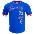 MLB ATLANTA BRAVES RETRO CLASSIC MEN'S TOP (ROYAL BLUE/RED)