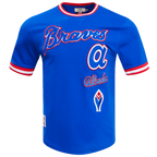 MLB ATLANTA BRAVES RETRO CLASSIC MEN'S TOP (ROYAL BLUE/RED)