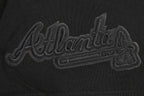 MLB ATLANTA BRAVES NEUTRAL HAUT À ÉPAULES TOMBANTES POUR HOMME (NOIR)