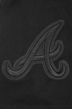 MLB ATLANTA BRAVES NEUTRAL HAUT À ÉPAULES TOMBANTES POUR HOMME (NOIR)