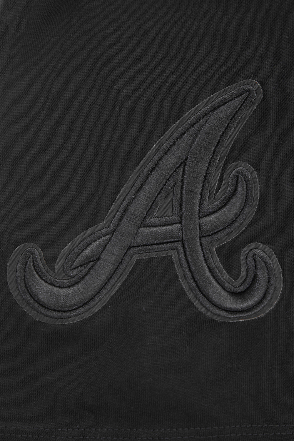 MLB ATLANTA BRAVES NEUTRAL HAUT À ÉPAULES TOMBANTES POUR HOMME (NOIR)