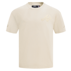 MLB ATLANTA BRAVES NEUTRAL HAUT À ÉPAULES TOMBANTES POUR HOMME (COQUILLE D'ŒUF)