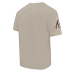 MLB ATLANTA BRAVES NEUTRAL DROP SHOULDER MEN'S TOP (TAUPE)