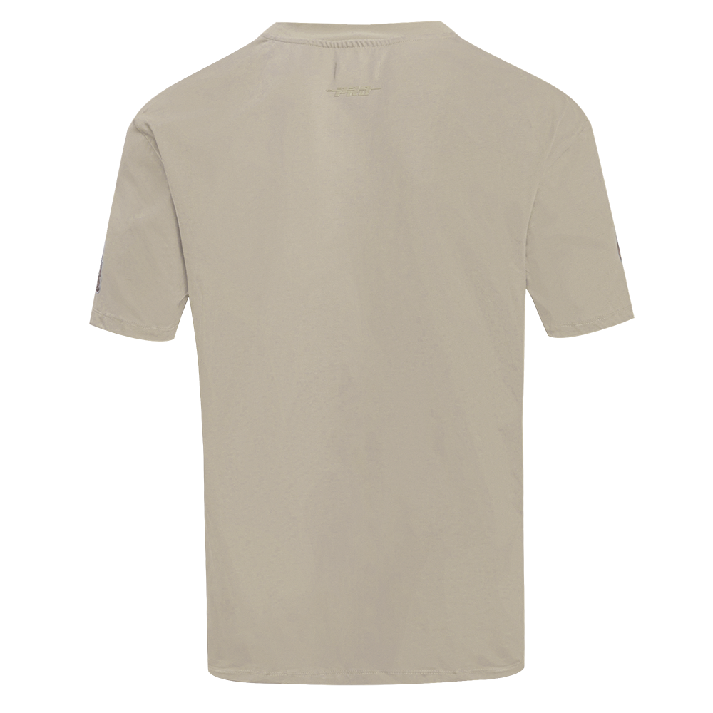 MLB ATLANTA BRAVES NEUTRAL DROP SHOULDER MEN'S TOP (TAUPE)