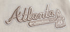 MLB ATLANTA BRAVES NEUTRAL DROP SHOULDER MEN'S TOP (TAUPE)