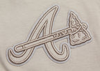 MLB ATLANTA BRAVES NEUTRAL DROP SHOULDER MEN'S TOP (TAUPE)