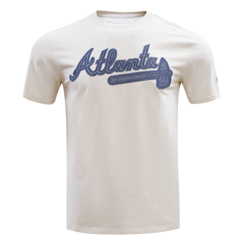 MLB ATLANTA BRAVES VARSITY BLUES HAUT POUR HOMME (LIN)