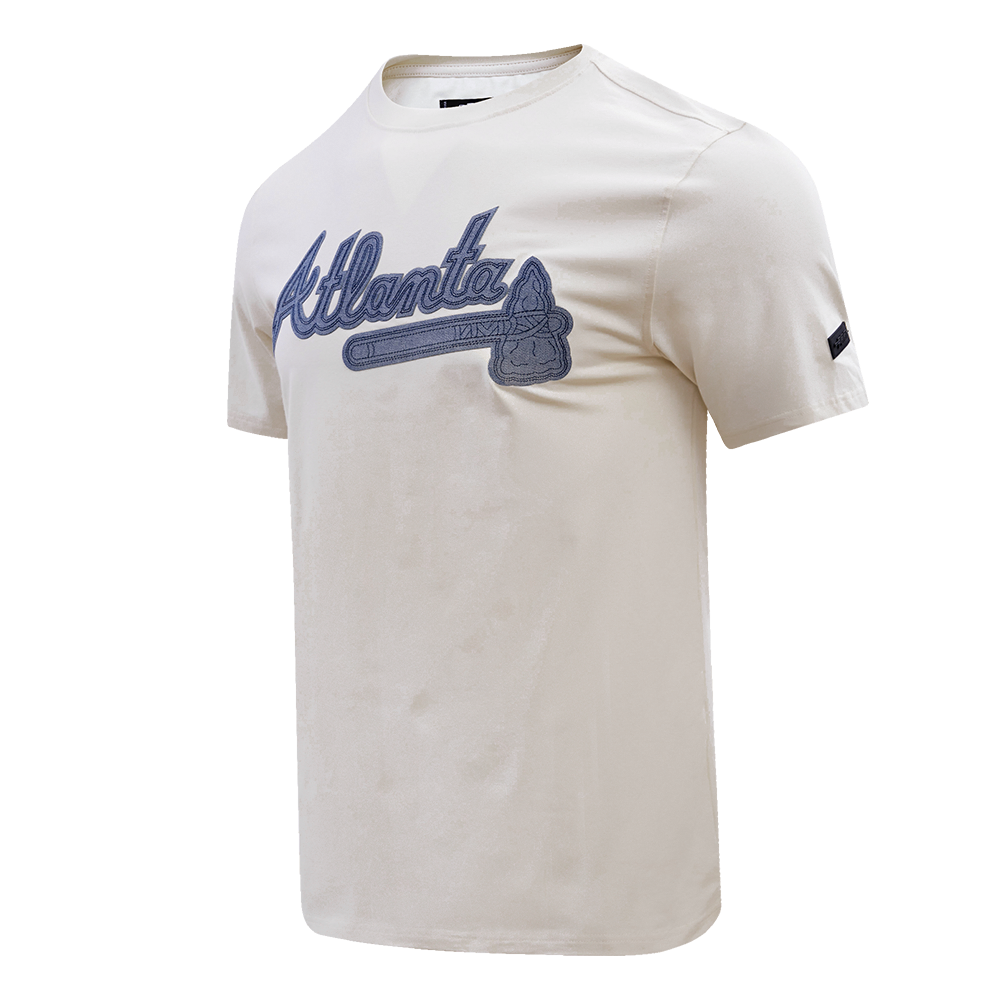 MLB ATLANTA BRAVES VARSITY BLUES HAUT POUR HOMME (LIN)