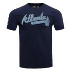 MLB ATLANTA BRAVES VARSITY BLUES HAUT EN JERSEY SIMPLE POUR HOMME (MARINE MINUIT)