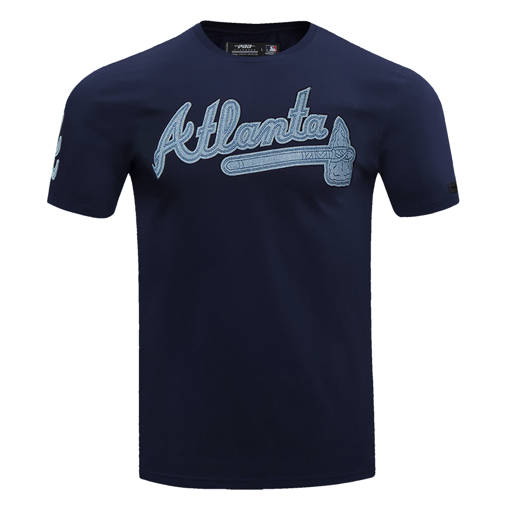 MLB ATLANTA BRAVES VARSITY BLUES MEN'S SJ TOP (MIDNIGHT NAVY)