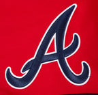 MLB ATLANTA BRAVES SCRIPT TAIL SHORT EN MAILLE DOUBLE 2.0 POUR HOMME (ROUGE/MARINE MINUIT/ROUGE)