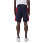 MLB ATLANTA BRAVES DIY PICK STITCH SHORT EN MAILLE DOUBLE 2.0 POUR HOMME (MARINE MINUIT/ROUGE/MARINE MINUIT)