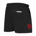 MLB ATLANTA BRAVES SOUVENIR SHORT EN FILET POUR HOMME (NOIR)