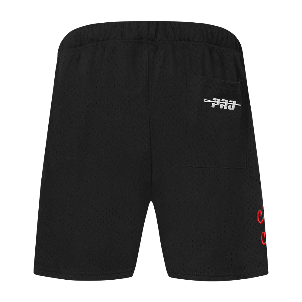 MLB ATLANTA BRAVES SOUVENIR SHORT EN FILET POUR HOMME (NOIR)