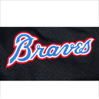 MLB ATLANTA BRAVES SOUVENIR SHORT EN FILET POUR HOMME (NOIR)
