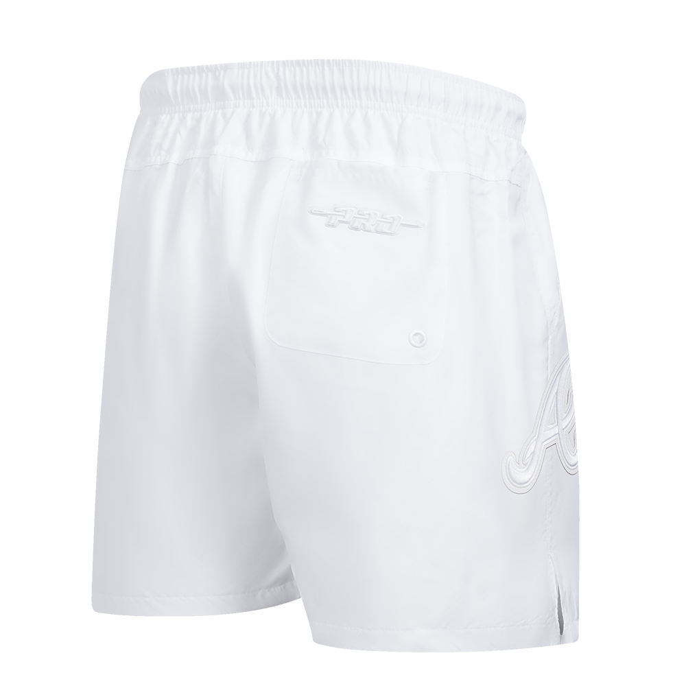 MLB ATLANTA BRAVES WHITE OUT SHORT TISSÉ POUR HOMME (BLANC)