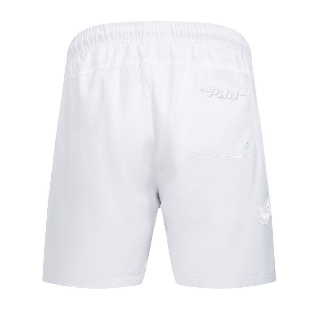 MLB ATLANTA BRAVES WHITE OUT SHORT TISSÉ POUR HOMME (BLANC)