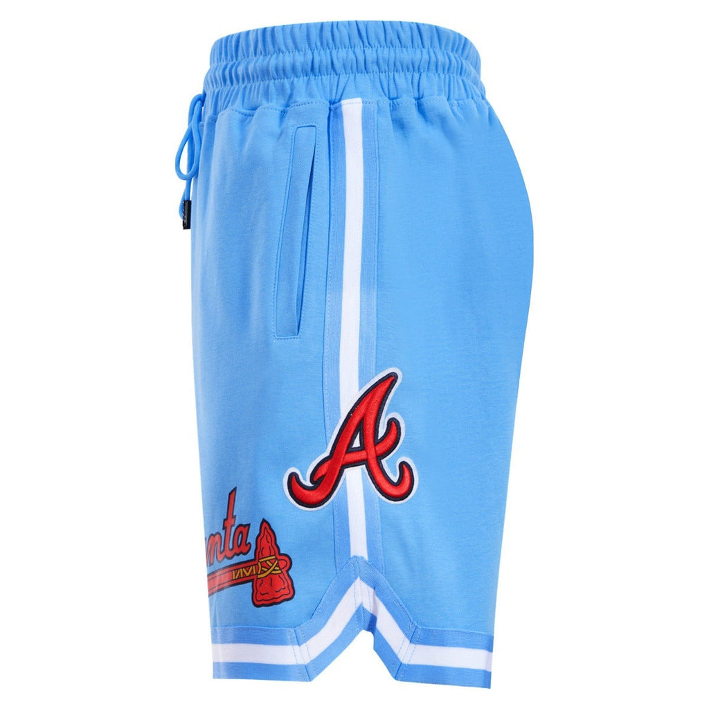 MLB ATLANTA BRAVES CLASSIC CHENILLE MEN'S SHORT (UNIVERSITY BLUE)