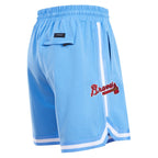MLB ATLANTA BRAVES CLASSIC CHENILLE MEN'S SHORT (UNIVERSITY BLUE)