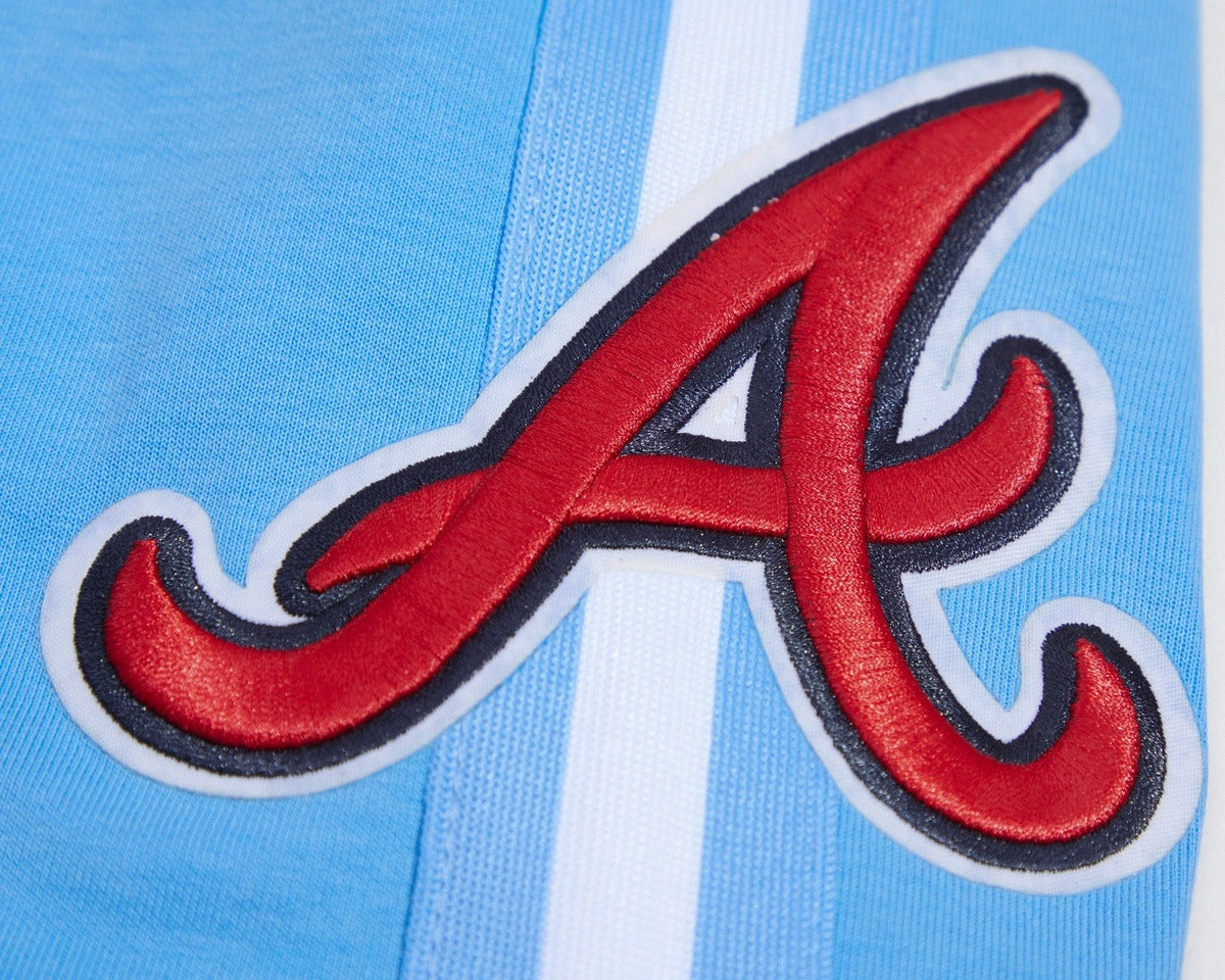 MLB ATLANTA BRAVES CLASSIC CHENILLE MEN'S SHORT (UNIVERSITY BLUE)