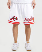 MLB ATLANTA BRAVES CLASSIC CHENILLE MEN'S SHORT (MIDNIGHT NAVY)