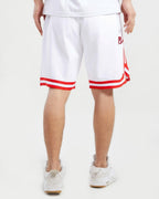 MLB ATLANTA BRAVES CLASSIC CHENILLE MEN'S SHORT (WHITE)