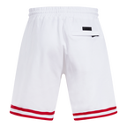 MLB ATLANTA BRAVES CLASSIC CHENILLE MEN'S SHORT (WHITE)
