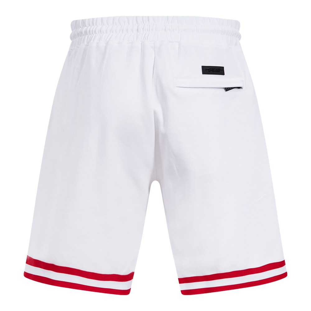 MLB ATLANTA BRAVES CLASSIC CHENILLE MEN'S SHORT (WHITE)