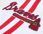 MLB ATLANTA BRAVES CLASSIC CHENILLE MEN'S SHORT (WHITE)